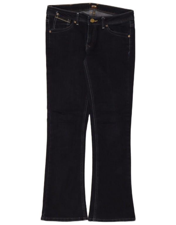 Jeans Bootcut da donna Lee W30 L30 cotone blu navy