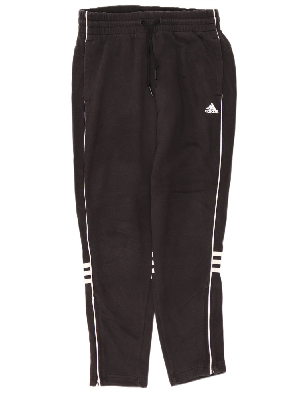 Pantaloni da tuta da donna ADIDAS UK 4/6 XS cotone nero