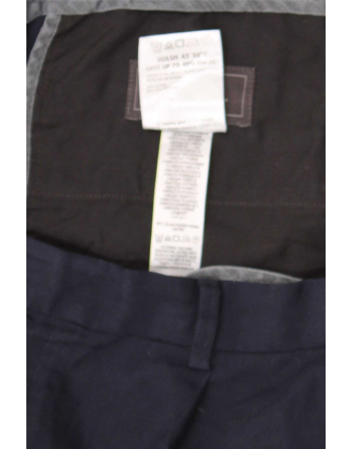 Pantaloni da abito vestibilità regolare da uomo Marks & Spencer W36 L31 lana blu navy