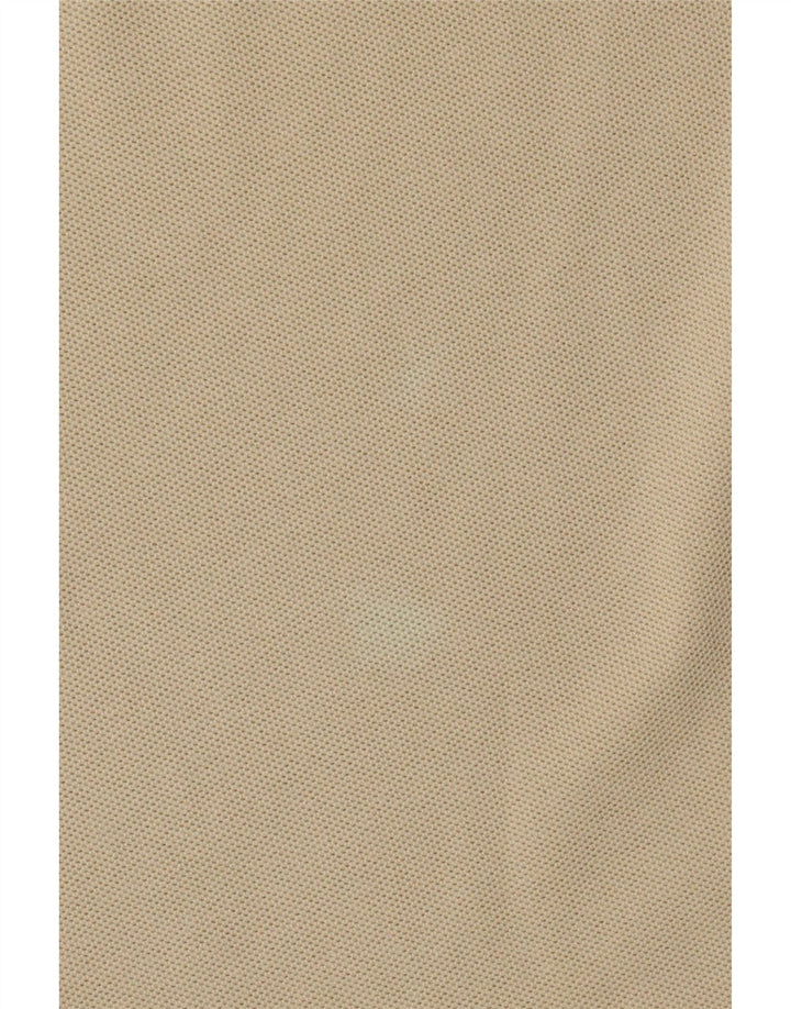 Polo da uomo Timberland piccola in cotone beige