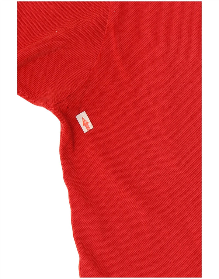 Polo da uomo Lacoste taglia 5 grande in cotone rosso