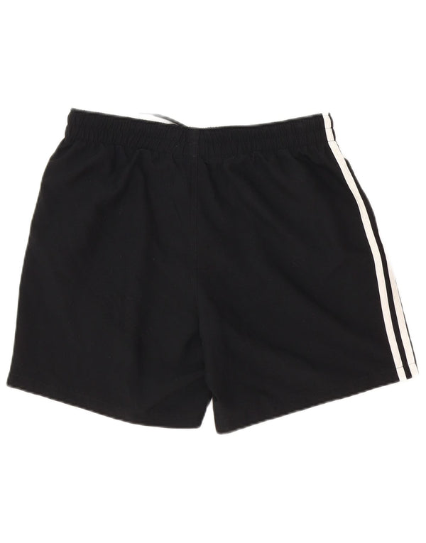 Pantaloncini sportivi Adidas da uomo medi sportivi a righe nere