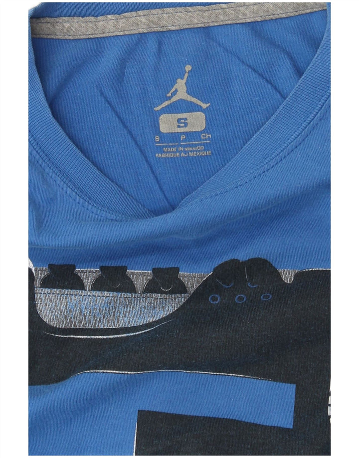 T-shirt grafica da uomo Jordan Top piccola blu