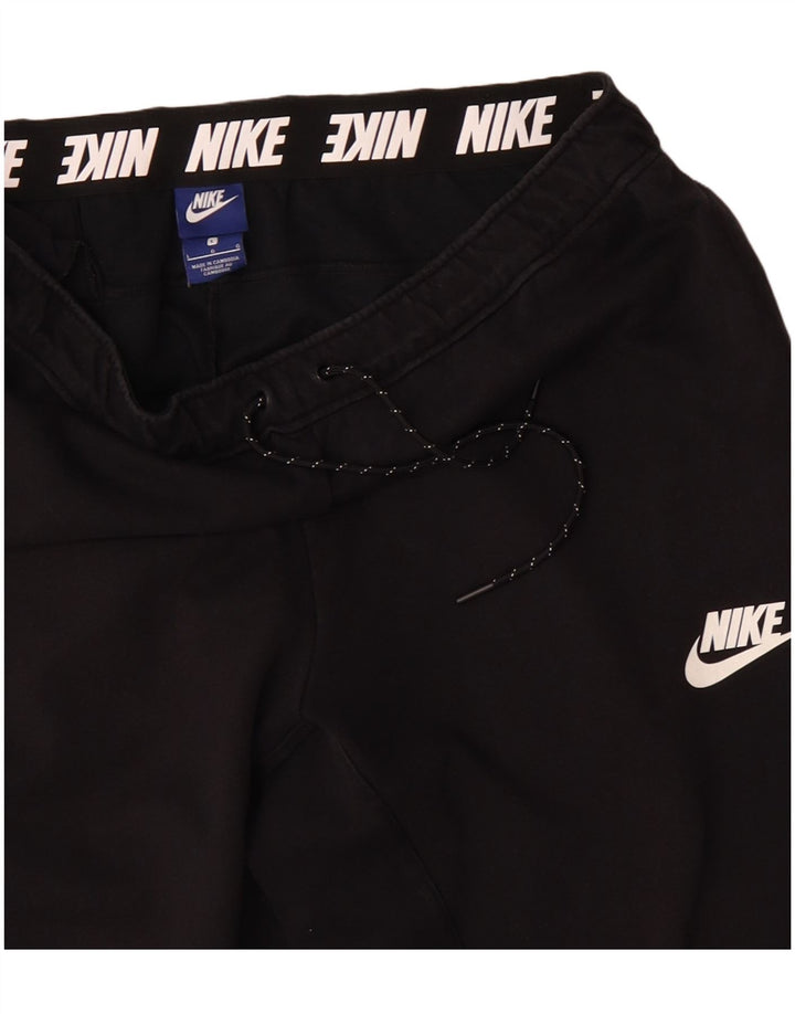 Pantaloni da tuta da uomo Nike Joggers grandi in cotone nero