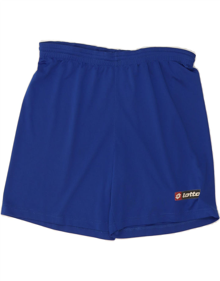 LOTTO Mens Sport Shorts Large  Blue Polyester Vintage Lotto and Second-Hand Lotto from Messina Hembry 