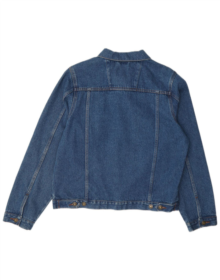 Giacca di jeans da donna Red Baron UK 16 grande cotone blu
