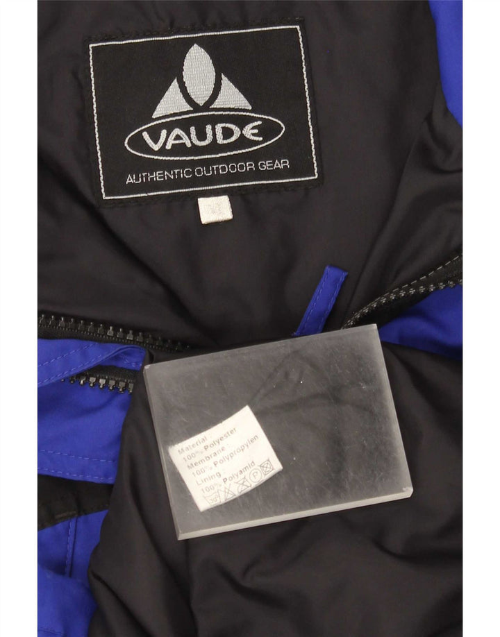 Giacca a vento da uomo Vaude UK 38 Poliestere color block blu medio