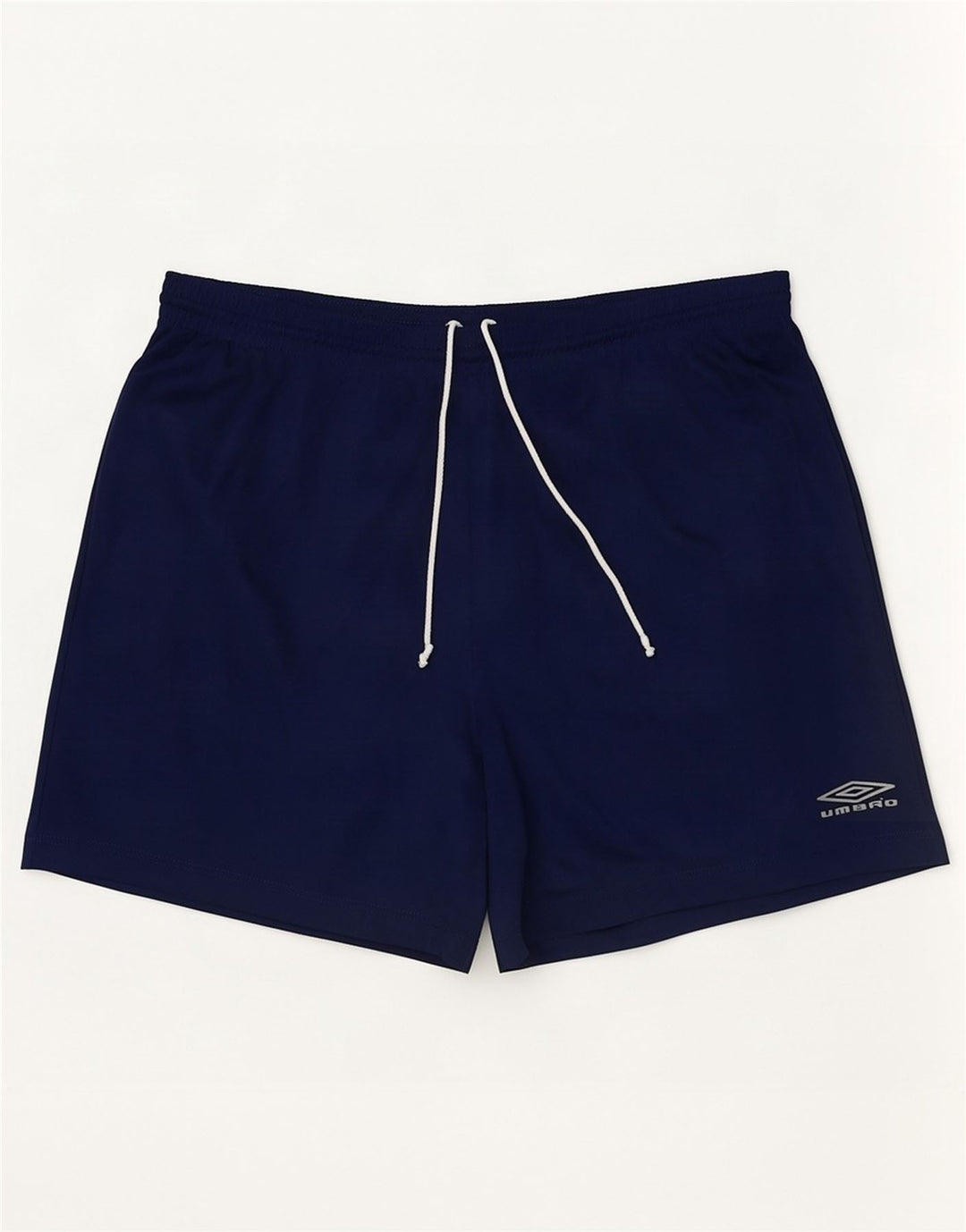 Pantaloncini sportivi da uomo Umbro grandi gessati blu navy