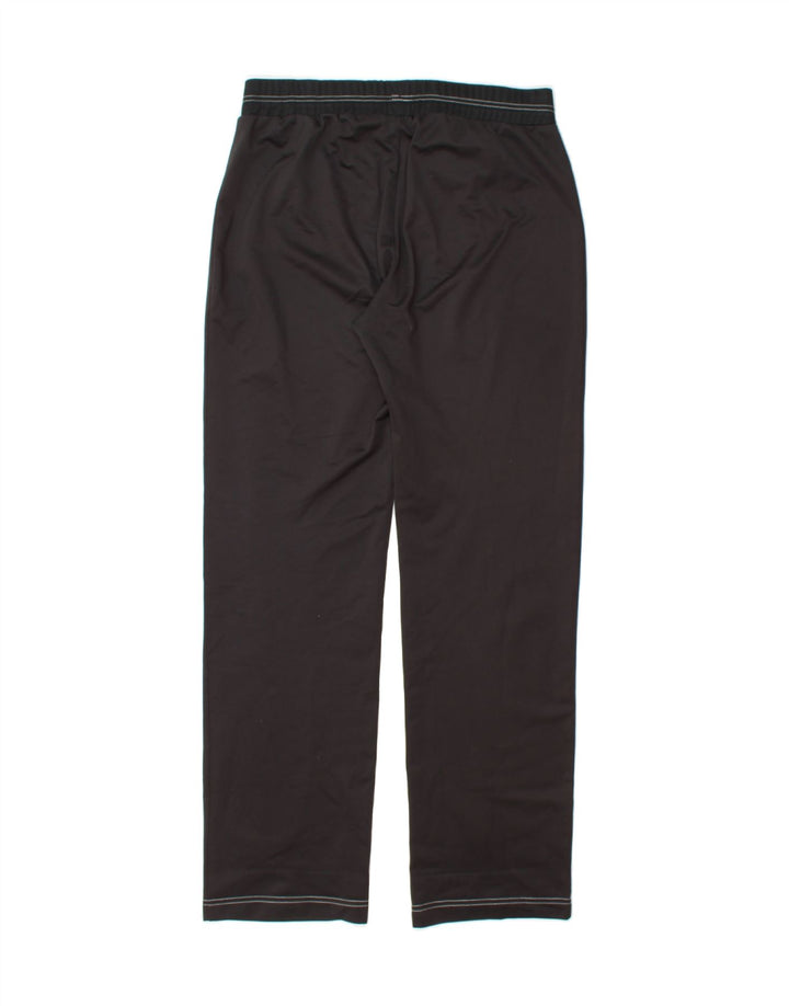 DIADORA Womens Tracksuit Trousers UK 14 Medium Black Polyester Vintage Diadora and Second-Hand Diadora from Messina Hembry 