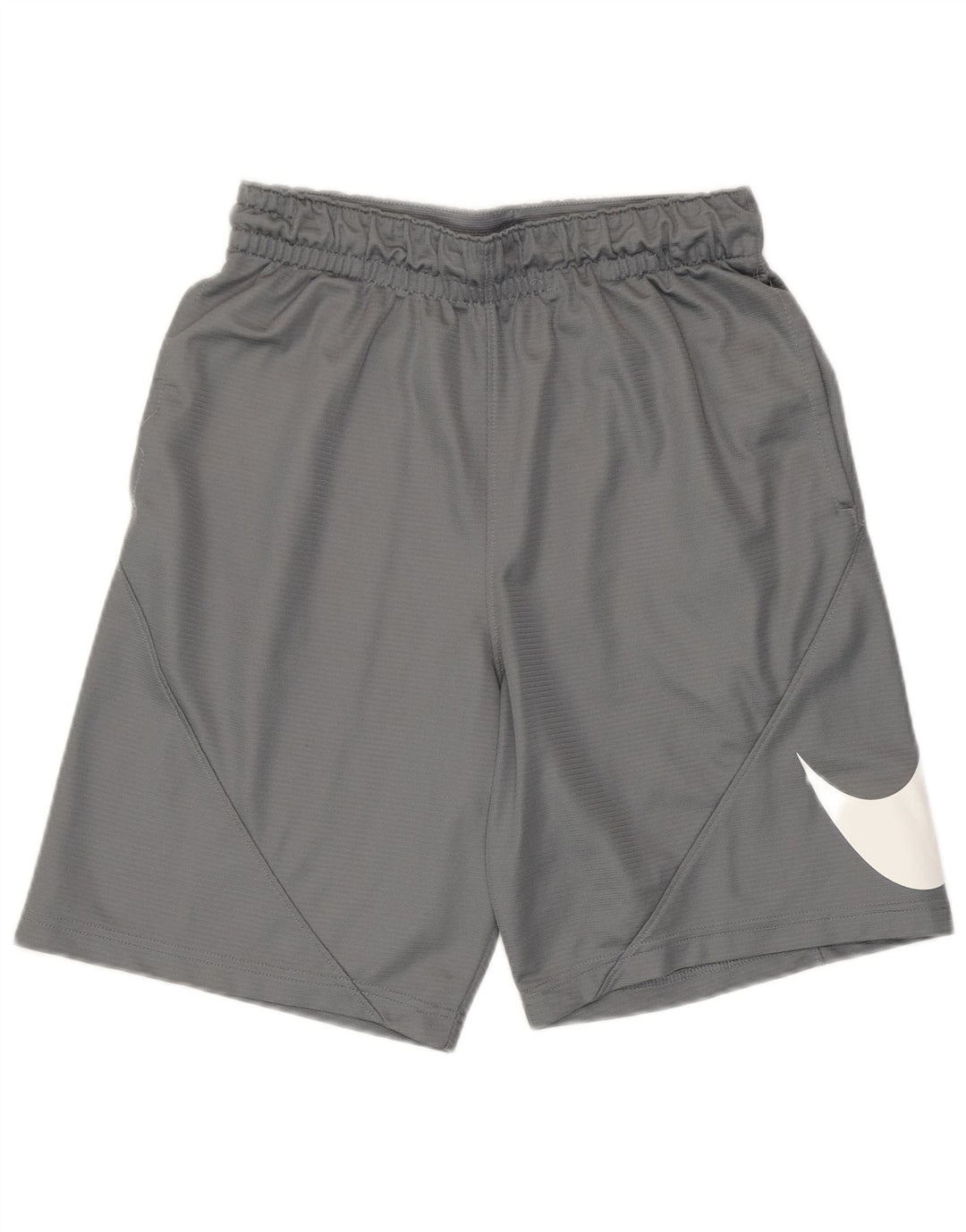 Pantaloncini sportivi Nike Dri Fit Graphic da uomo in poliestere grigio medio
