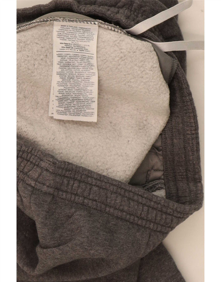 Pantaloni da tuta da uomo Nike Joggers piccoli in cotone grigio