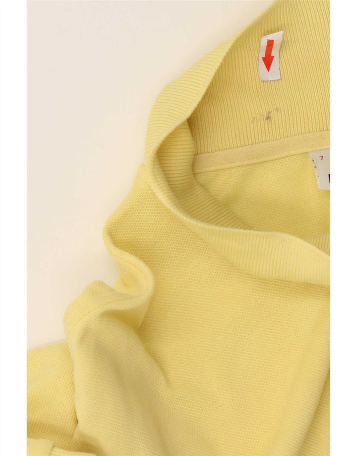 Polo da uomo Lacoste taglia 7 2XL cotone giallo