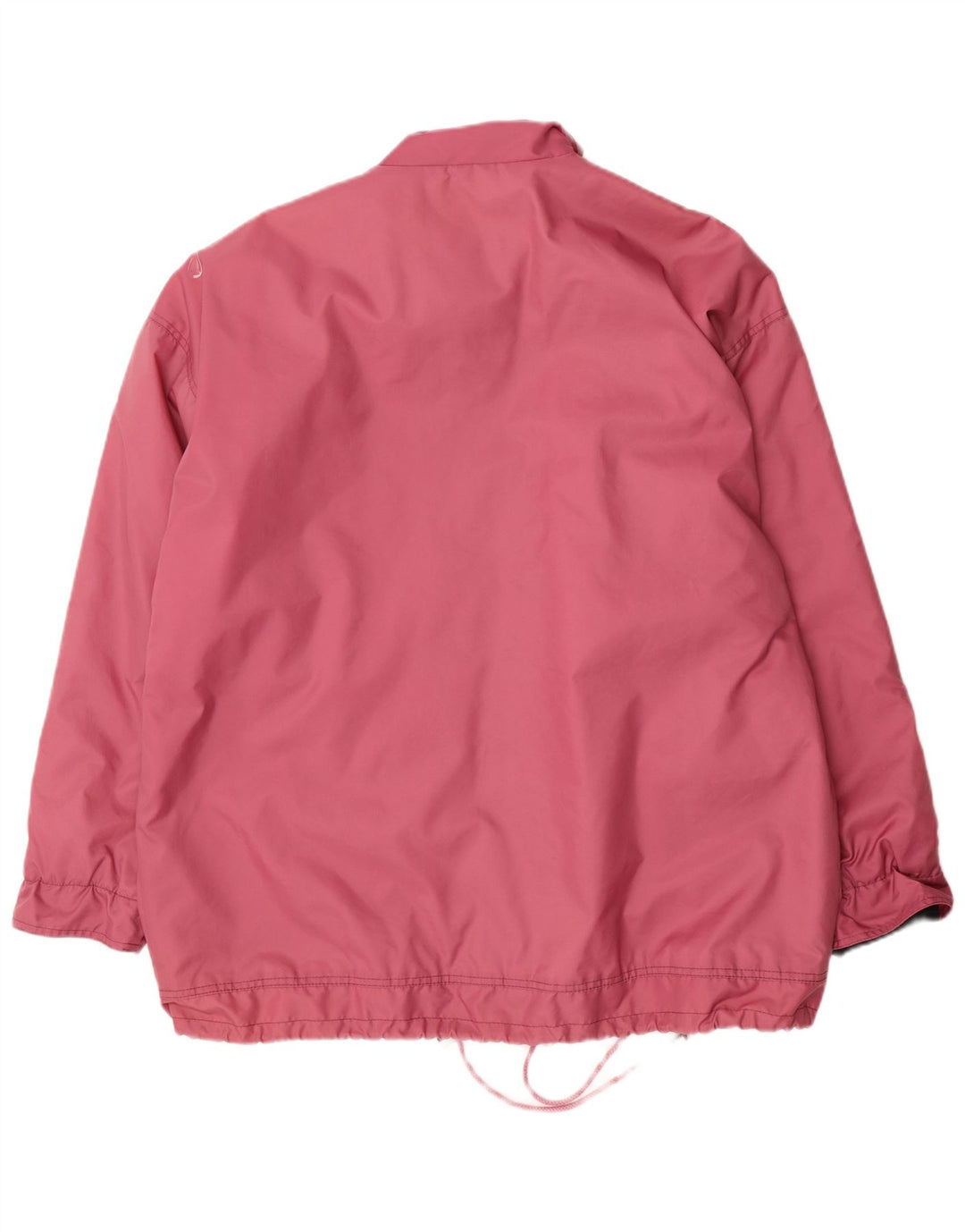 Giacca a vento vintage da uomo UK 42 XL rosa in poliammide