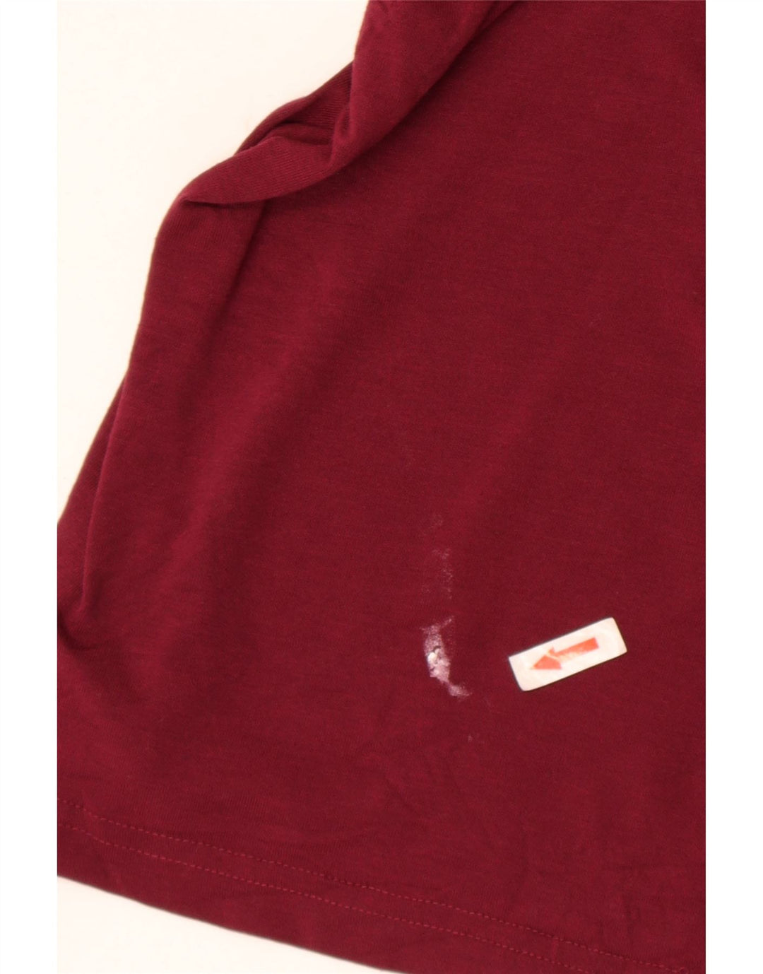 Maglietta grafica da uomo Under Armour manica lunga XL Borgogna poliestere