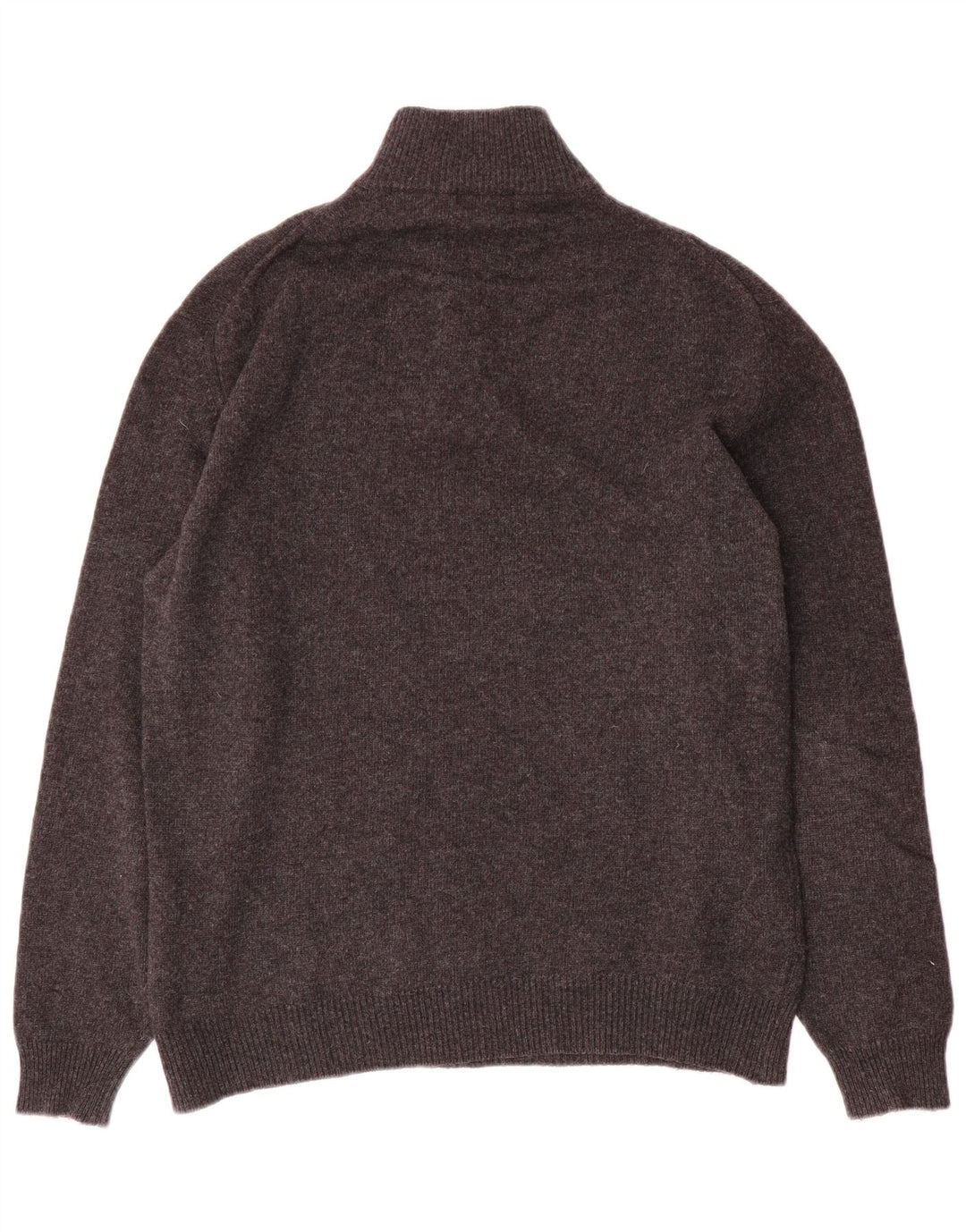Maglione Fila da uomo con zip e collo in lana grigio medio