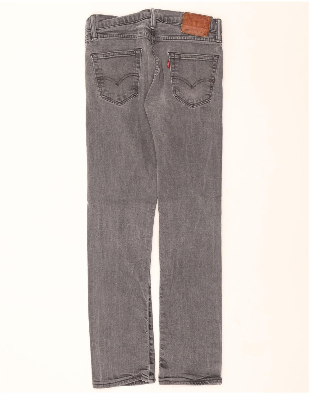 LEVI'S Womens 504 Straight Jeans W30 L32 Grey Cotton Vintage Levi's and Second-Hand Levi's from Messina Hembry 