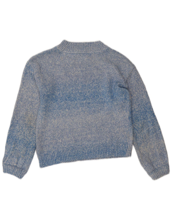 Crew Clothing Maglione da donna con collo alto e maglione UK 10 piccolo blu