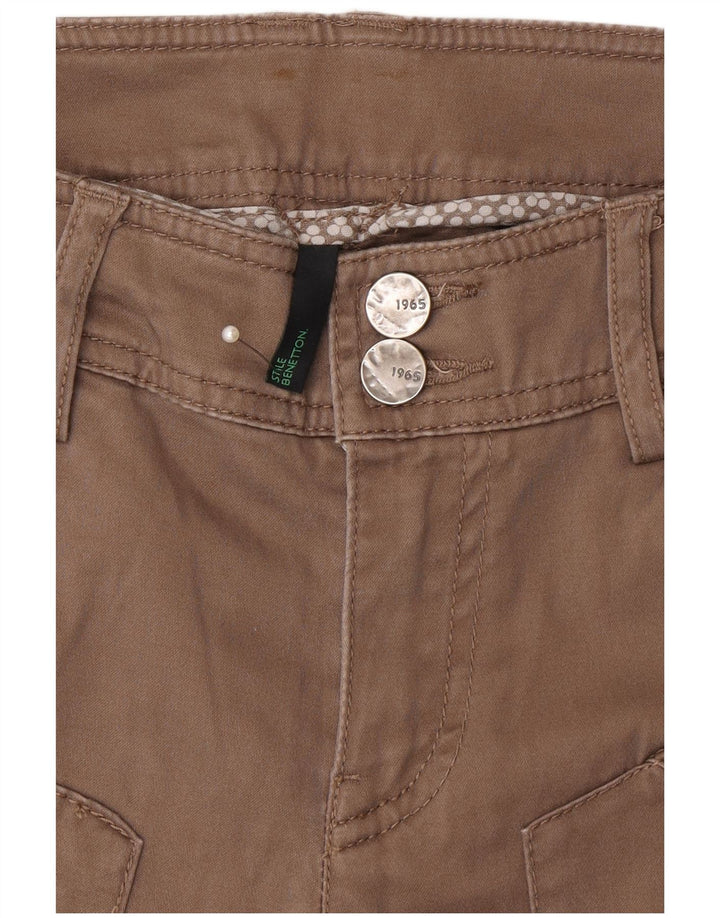 Pantaloni casual slim da uomo Benetton W30 L33 Beige