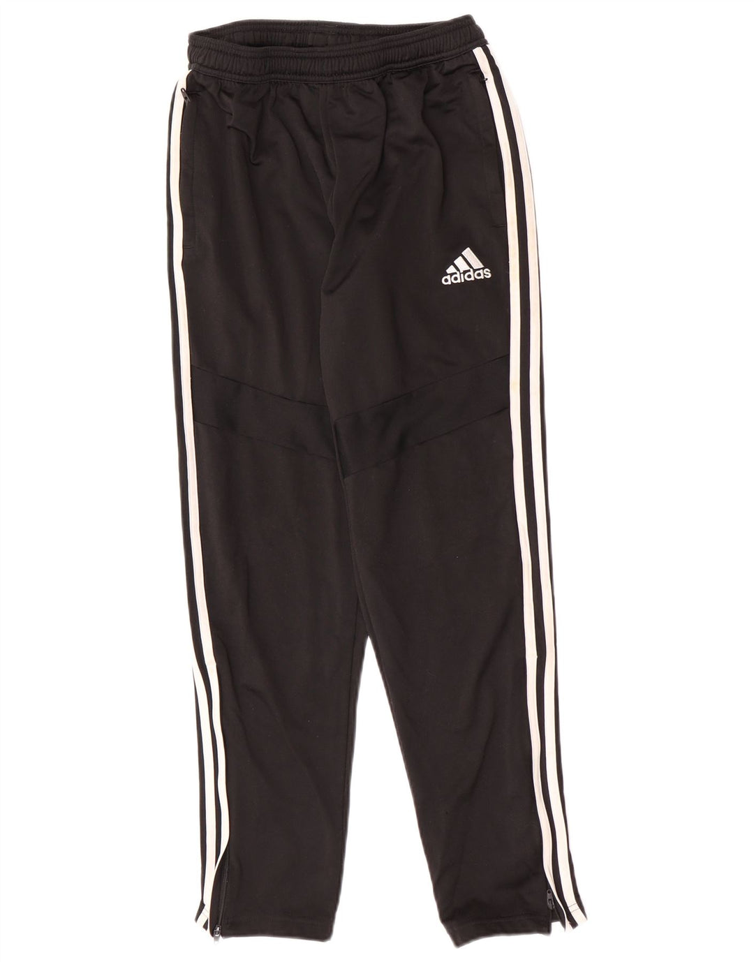 Pantaloni della tuta da ragazzo Adidas 13-14 anni in poliestere nero