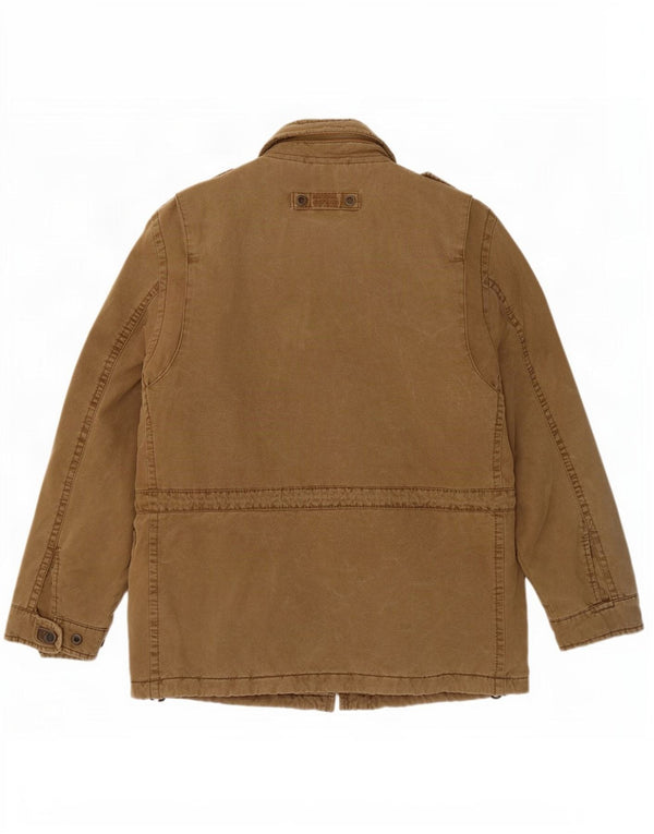 Giacca imbottita militare da uomo Camel Active EU 50 grande cotone kaki