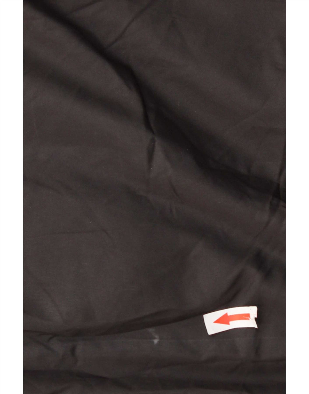 Gilet imbottito con cappuccio lungo da donna Zara UK 14 medio poliestere nero