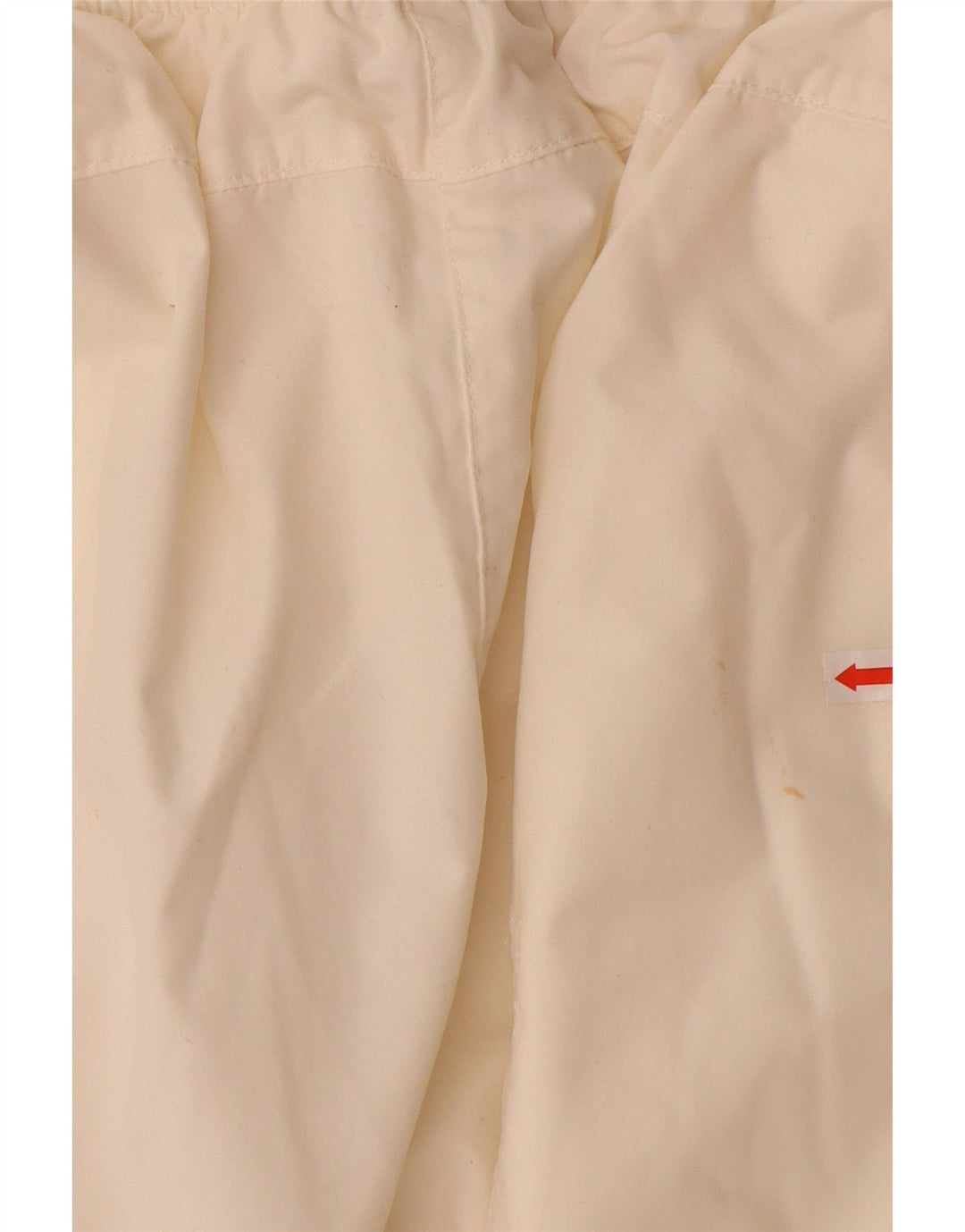 Pantaloncini sportivi Bermuda da uomo ADIDAS grandi in poliestere bianco sporco