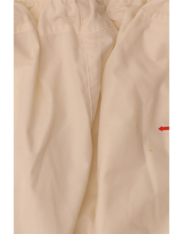 Pantaloncini sportivi Bermuda da uomo ADIDAS grandi in poliestere bianco sporco