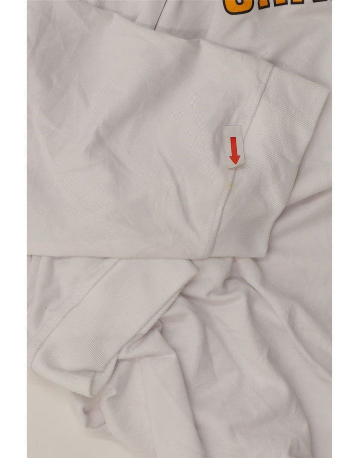 Maglia grafica da uomo a maniche lunghe UNDER ARMOUR 2XL Bianca