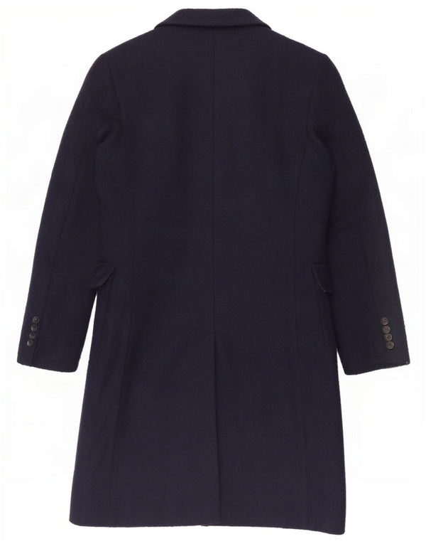 Soprabito da donna Gianni Feraud UK 14 Grande poliestere Chevron blu navy