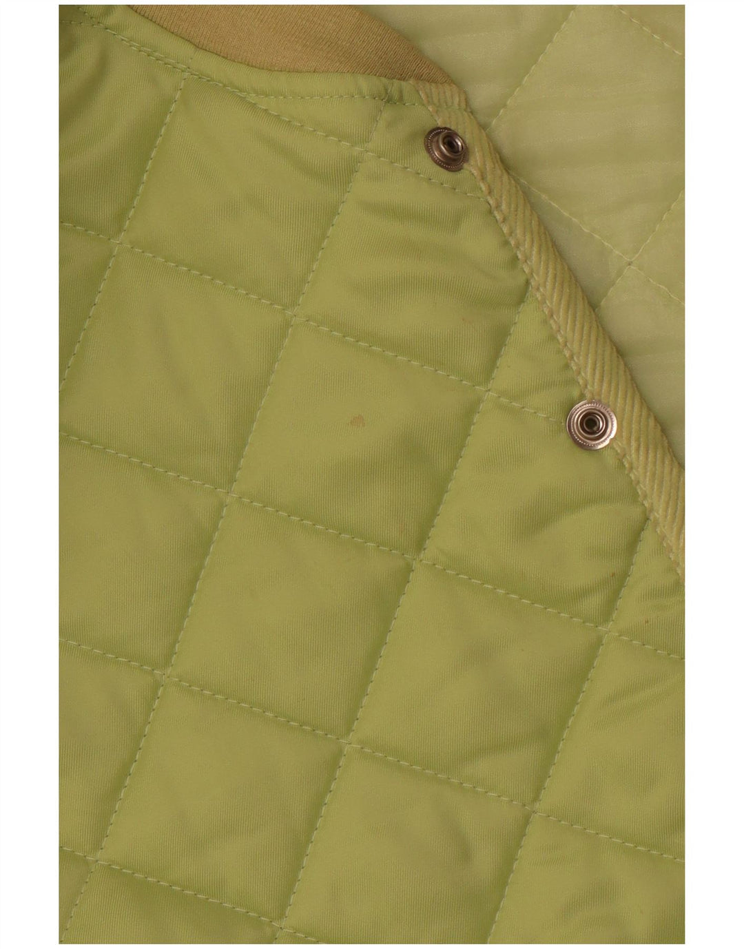RIFLE Gilet trapuntato da uomo UK 38 Verde medio Poliammide