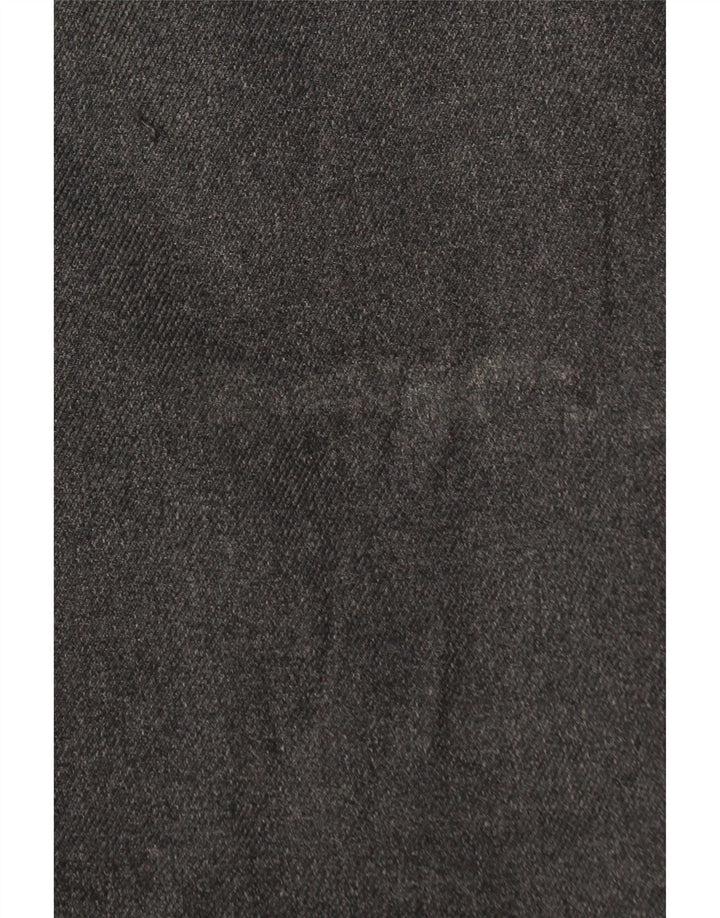 Pantaloni casual Marks & Spencer da uomo vestibilità regolare W34 L29 poliestere grigio