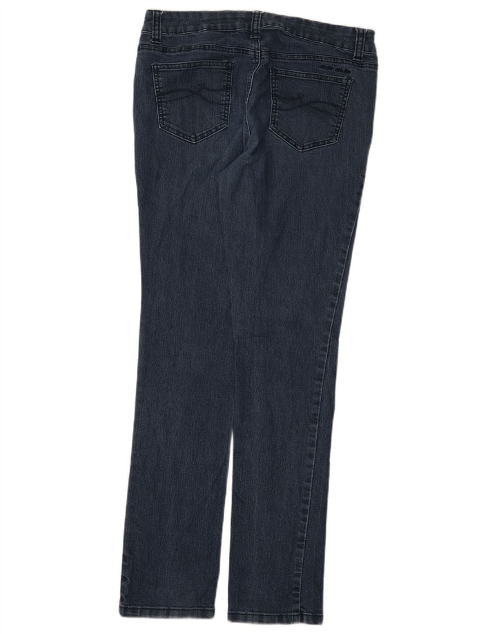 Jeans slim da donna Dkny US 8 medio W30 L31 cotone blu navy