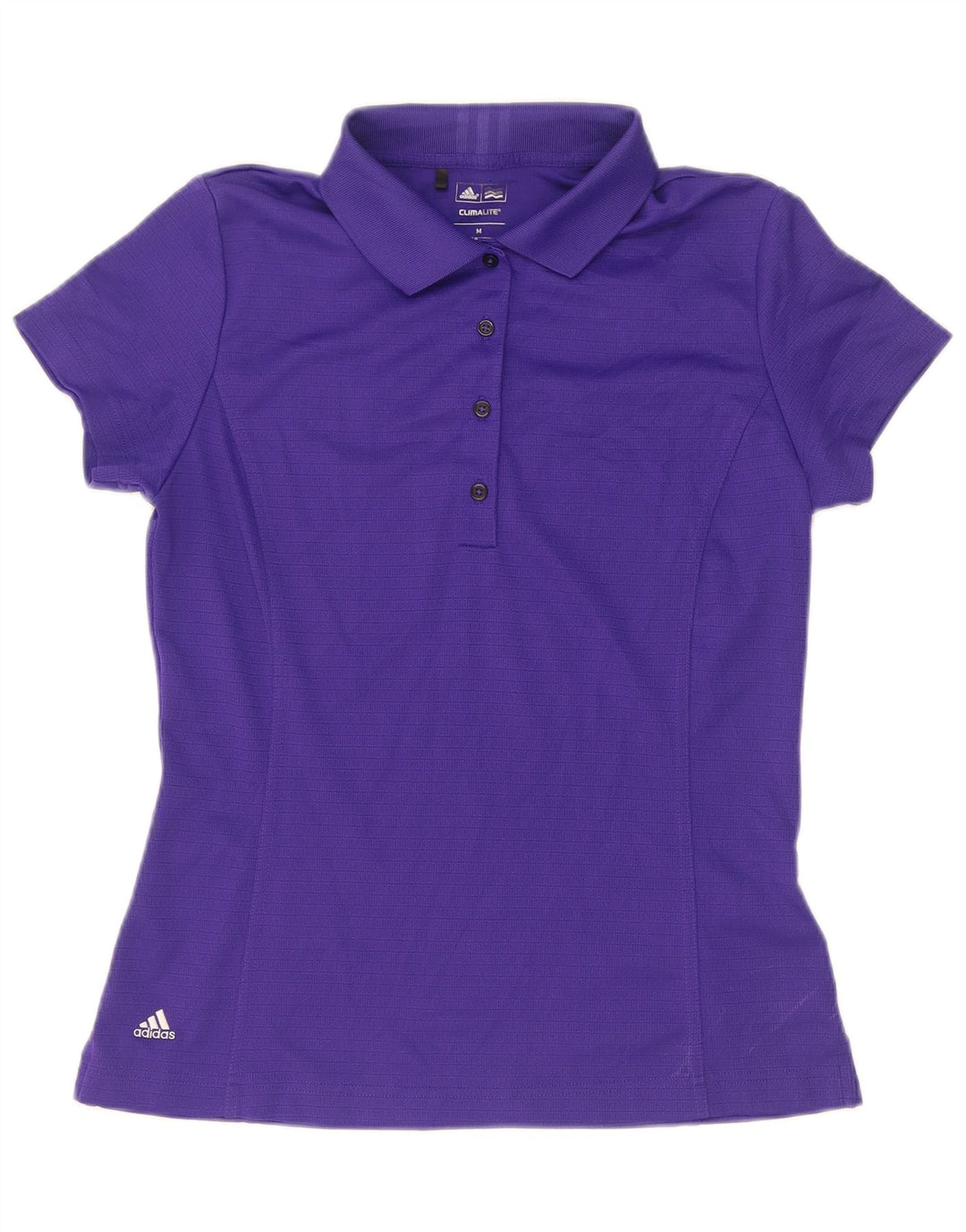 Polo Adidas da donna Climalite UK 12 poliestere viola medio
