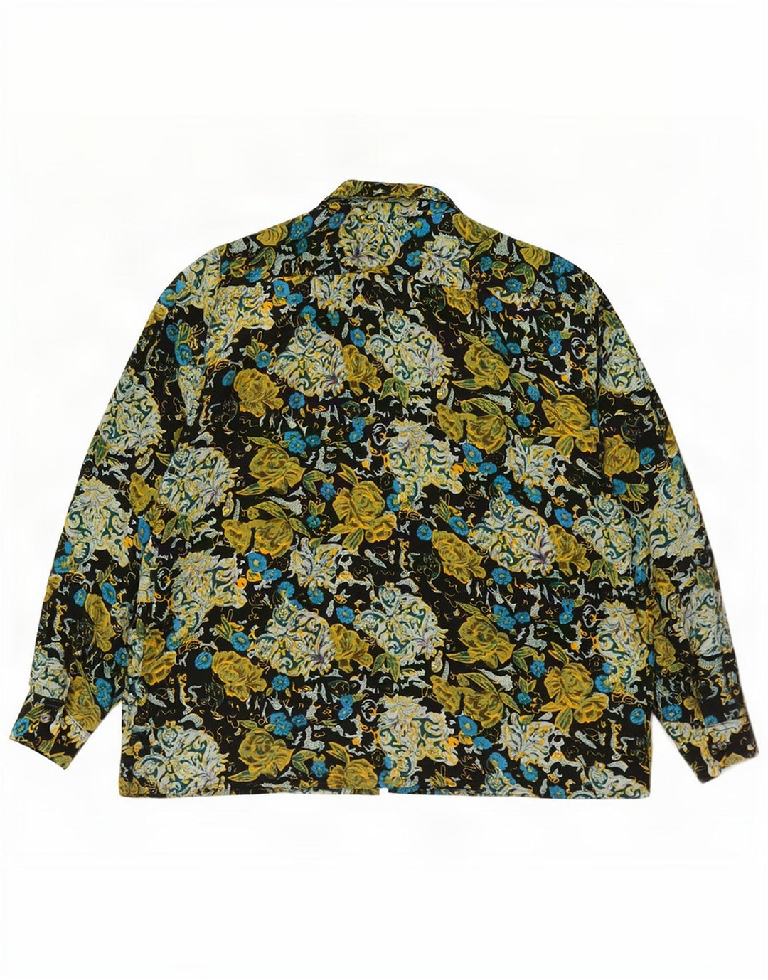 Camicia vintage da donna EU 41/42 Grande floreale multicolore