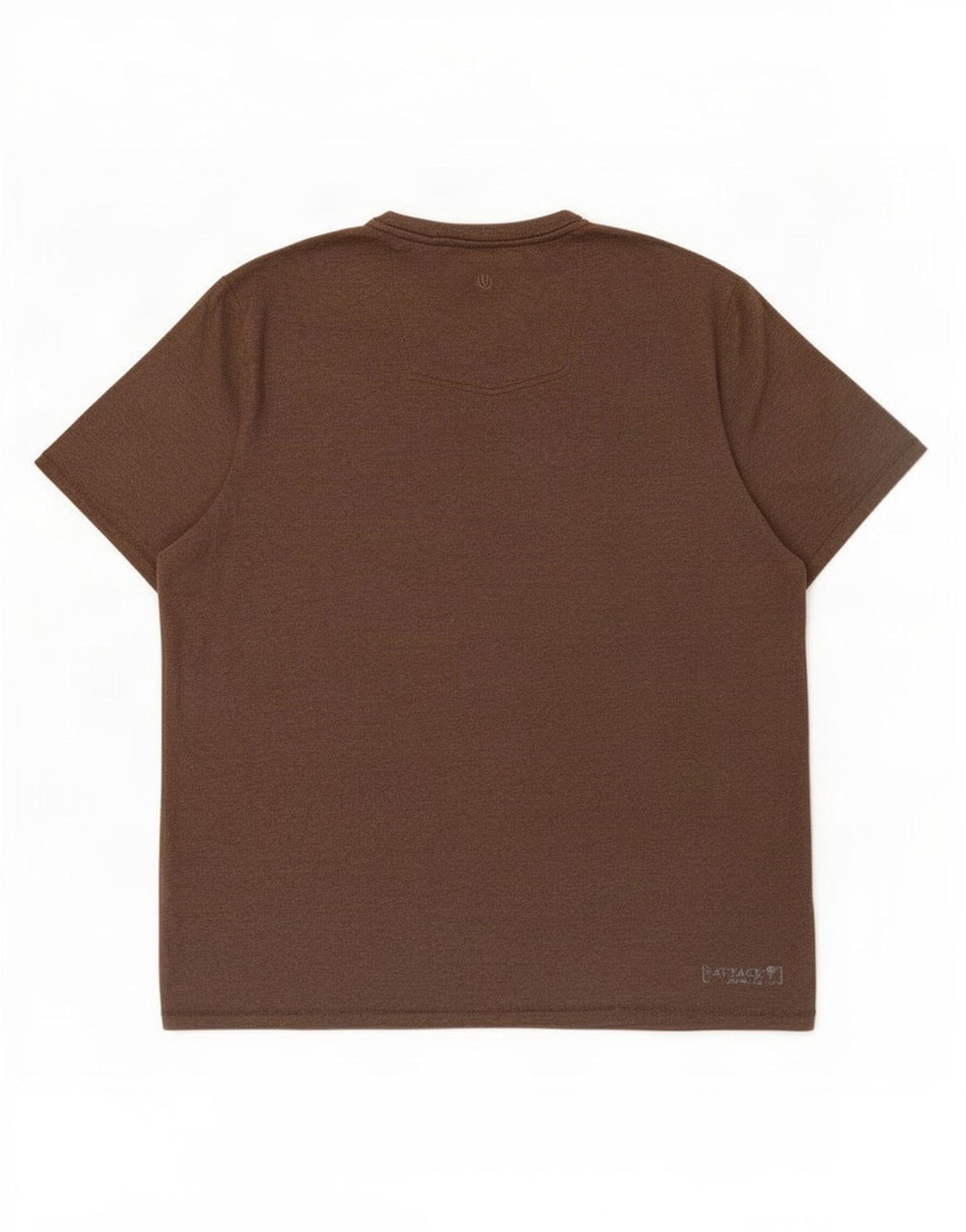 T-shirt grafica da uomo Fat Face Top 2XL cotone marrone