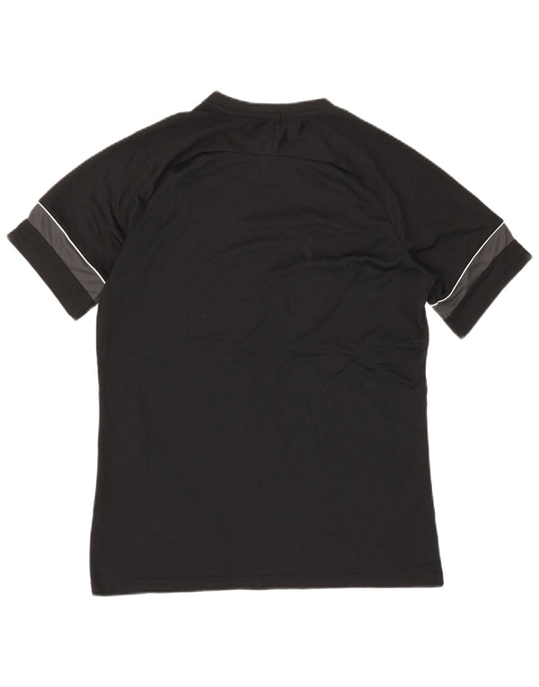 T-shirt grafica Nike Dri Fit da uomo, grande, color block nero