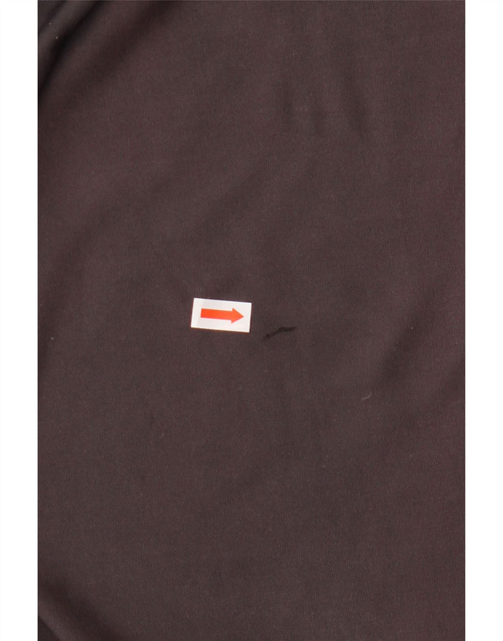 Pantaloni da tuta Capri Dri Fit da donna NIKE UK 12/14 Large in cotone grigio