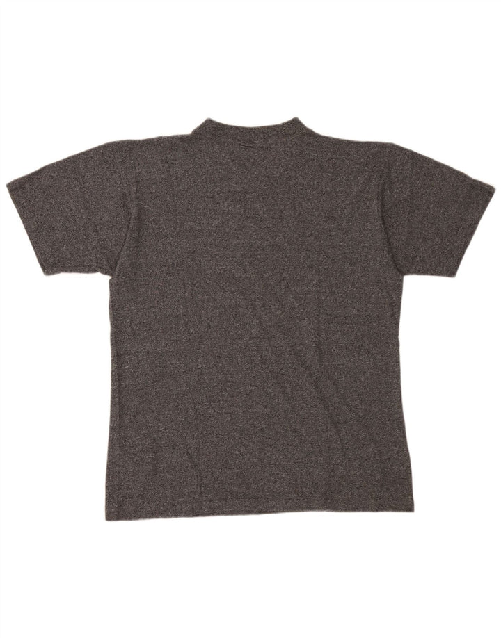T-shirt da uomo Champion Top XL in cotone chiazzato grigio
