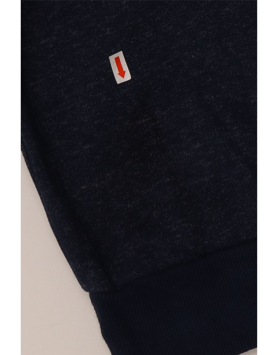 PUMA Felpa con cappuccio oversize da donna UK 12 Medium Navy Blue Flecked