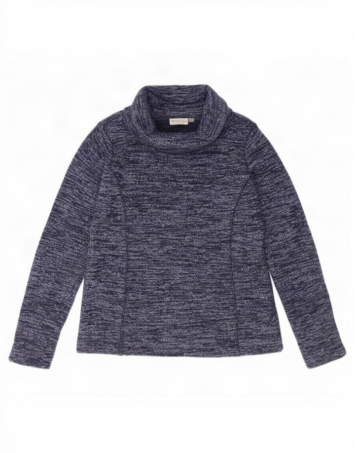 Top a maniche lunghe da donna Mountain Warehouse UK 12 Blu medio screziato