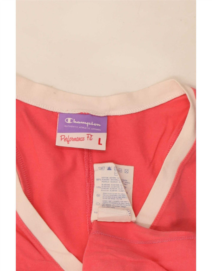 Canotta grafica Champion da donna Performance UK 14 Large Pink Colourblock