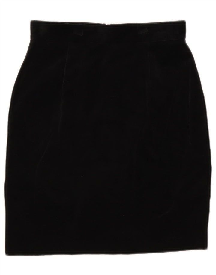 Gonna Tubino Donna Benetton IT 42 Media W28 Cotone Nero