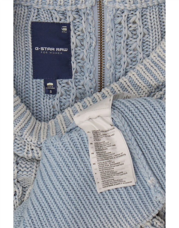 Abito maglione oversize da donna G-Star UK 10 piccolo cotone blu