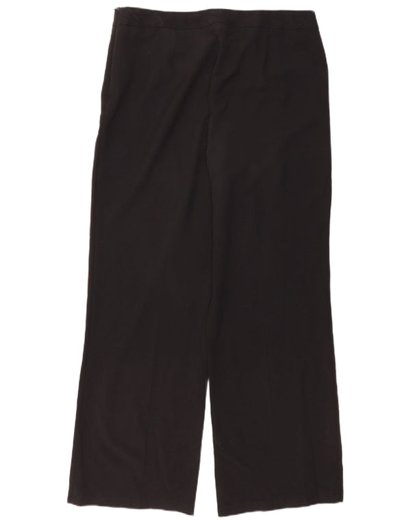 Pantaloni casual larghi da donna Marks & Spencer UK 16 Large W36 L34 neri