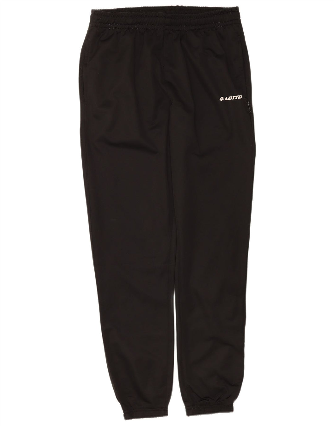 Pantaloni da tuta da uomo Lotto Joggers medio poliestere nero