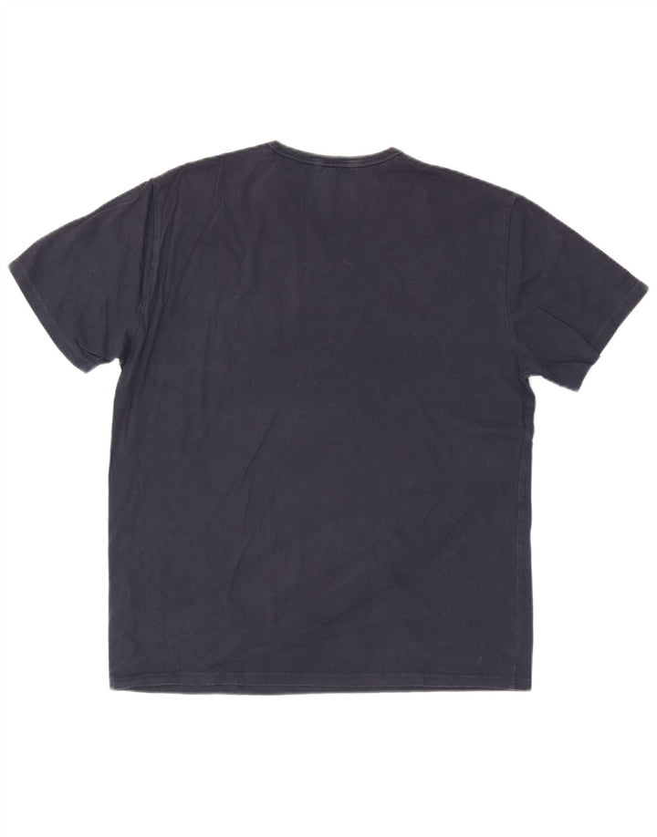 T-shirt da uomo Sun68 Top 2XL cotone blu navy