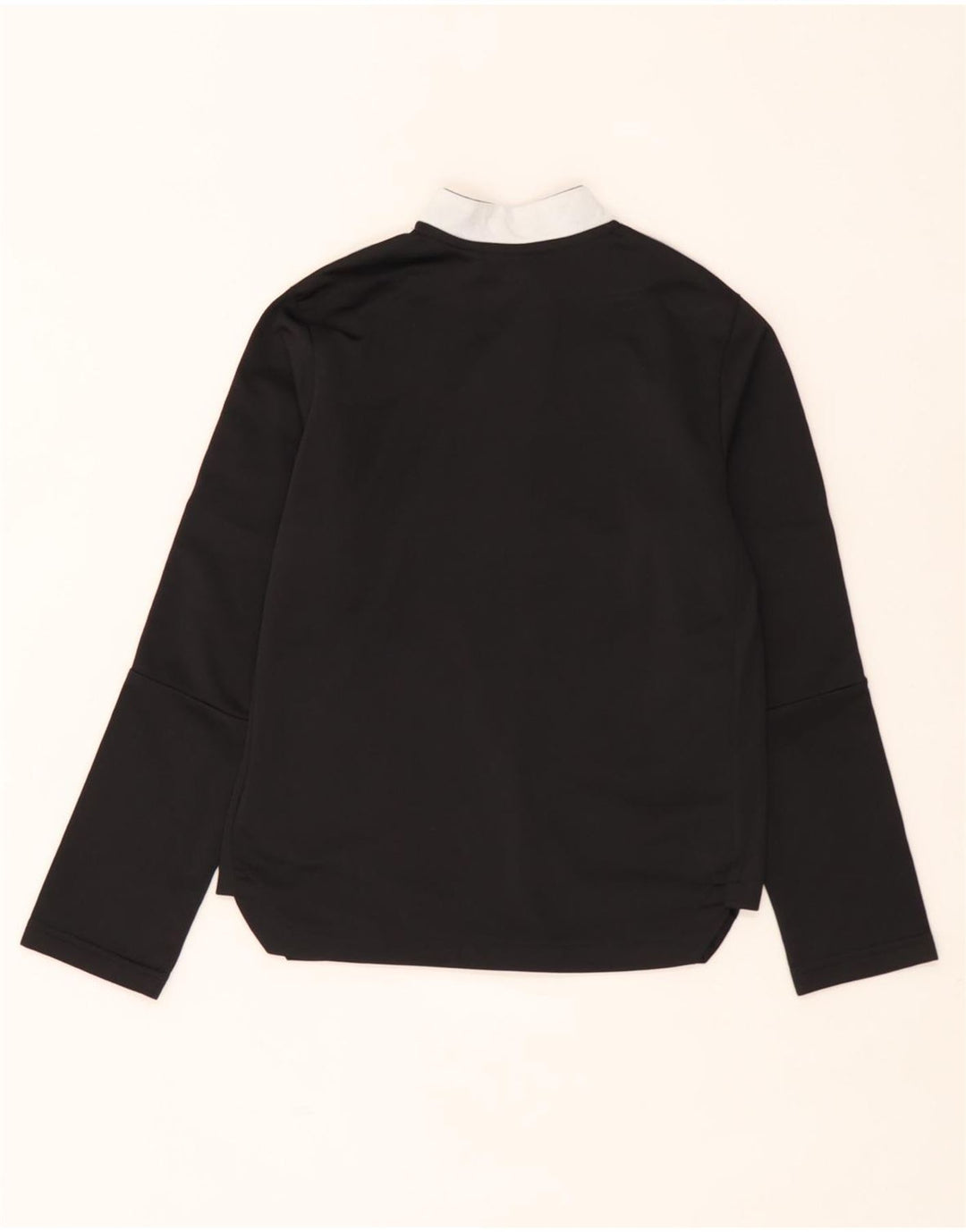 Giacca da tuta da ragazzo Adidas 9-10 anni in poliestere color block nero