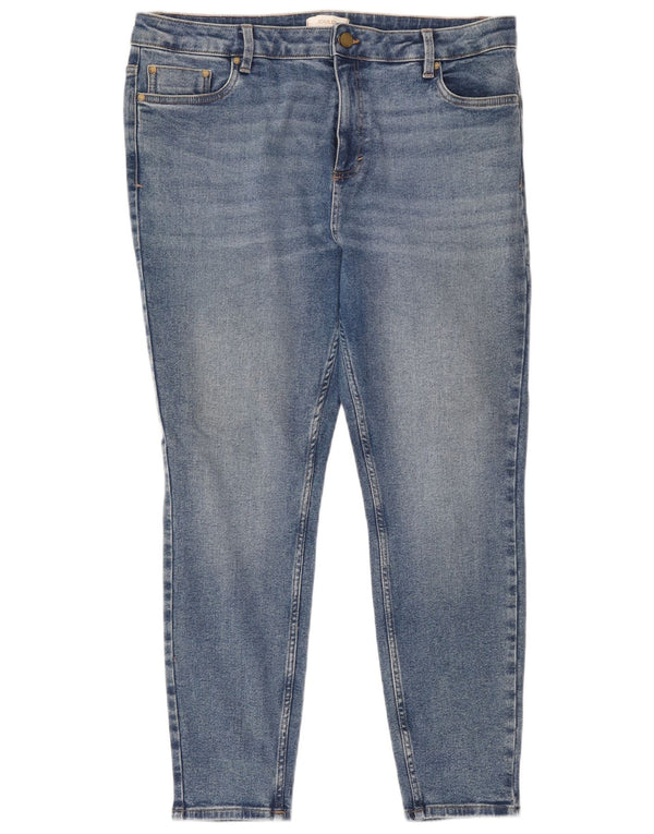 Jeans skinny da donna Joules UK 18 XL W38 L28 Cotone blu