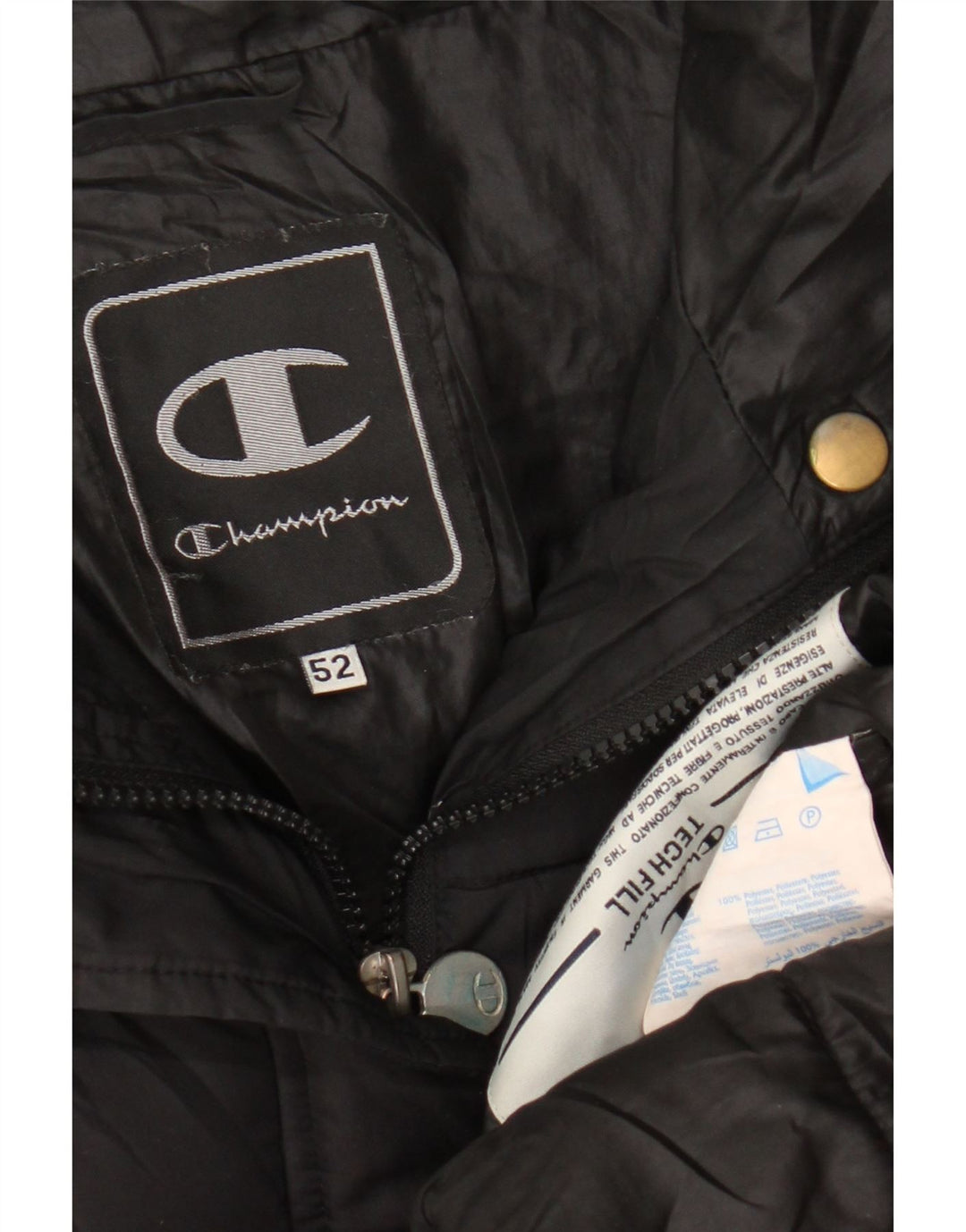 Giacca imbottita da donna Champion IT 52 2XL Poliestere nero