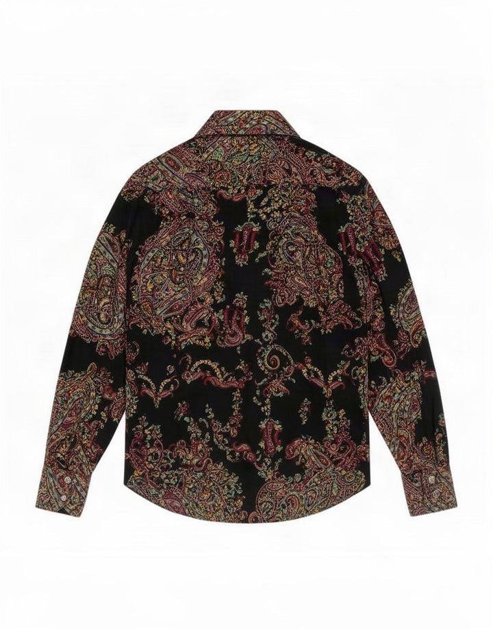 Camicia Donna Etro IT 44 Cotone Paisley Medio Nero